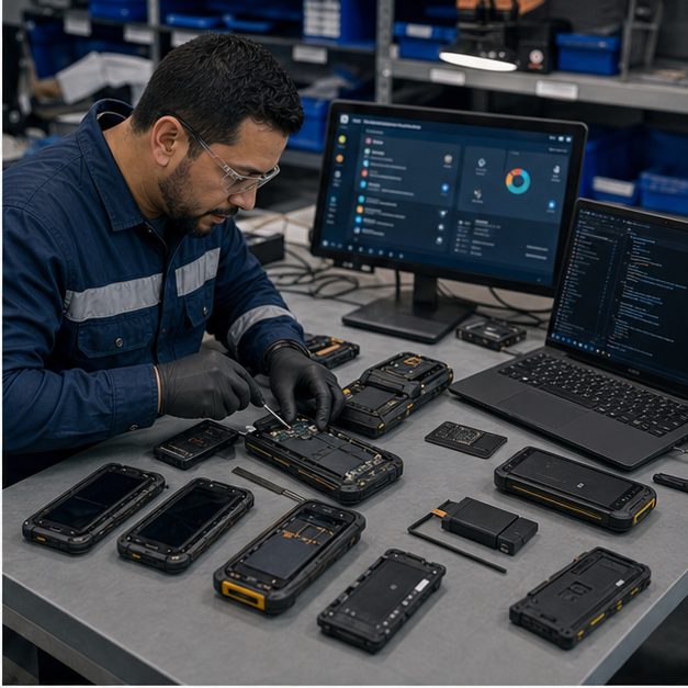 Android device customization capabilities across hardware, software and apps