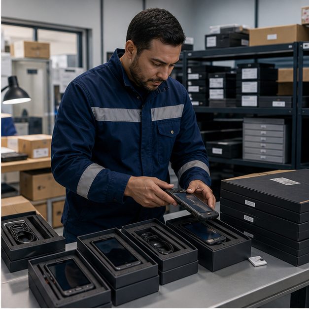 Controlled-use Android device program with restricted phones prepared for rollout