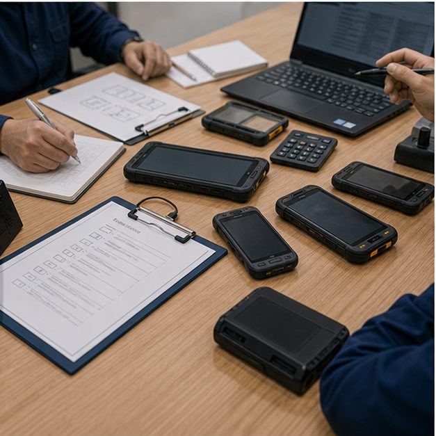 Custom Android device project brief planning with devices and requirements