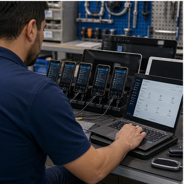 App, MDM and kiosk integration testing with managed Android devices