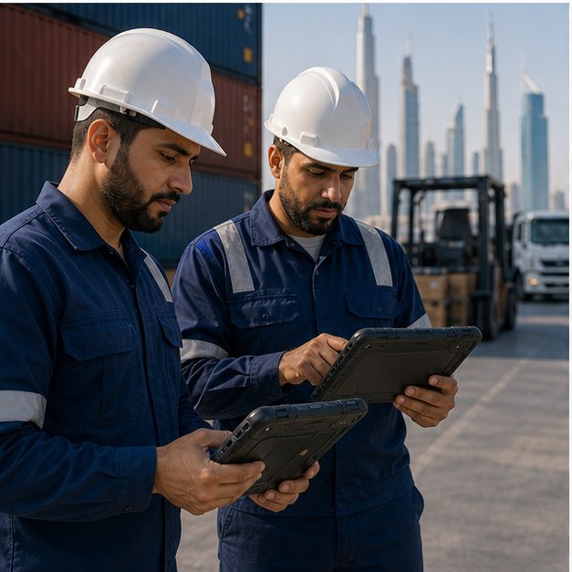 Rugged Android tablet used for field, fleet and industrial deployment