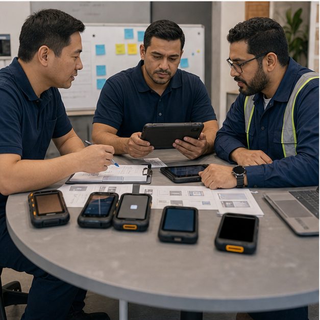 Vantora Android device program integration team planning a deployment